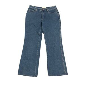 Coldwater Creek Womens Denim Pants Size 10 Blue Cotton/Spandex Stretch Material